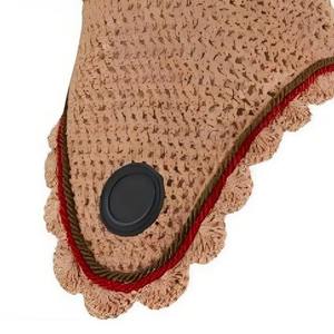 Máscaras Antimosquitos para Caballos de Alta Calidad al por Mayor con Malla y Forro de Polialgodón, Protección Facial, Orejeras y Sudaderas para Silla de Montar - Product Image 2