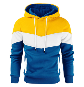 Top Selling Comfortable Stylish Practical Eco-Friendly <b>Waterproof</b> 100% Cotton Fleece Zipper-Up Hoodie Men Customized Size - Product Image 4