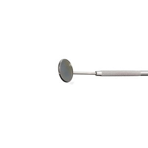 Miroir buccal dentaire avec manche, certifié CE, instrument d'examen oral de classe I, 4 #   5 #   Utilisation manuelle - Product Image 2