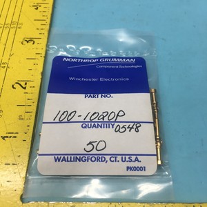 LOT DE 50 WINCHESTER 100-1020P MALE GOLD MIL SPEC - Équipements et pièces semi-conductrices de renommée mondiale à confiance - Product Image 4