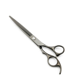 Ciseaux de coiffure au design unique, en acier inoxydable, de bonne qualité, ciseaux de barbier droits pour la coupe de cheveux - Product Image 1