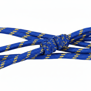 Cordon de lanière torsadé personnalisé en viscose, cordon de serrage haute ténacité avec lanières enduites - Product Image 2