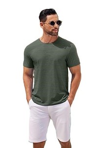 Vêtements pour hommes, vêtements décontractés, t-shirt uni, léger, t-shirt pour hommes de qualité supérieure, t-shirt élégant - Product Image 5