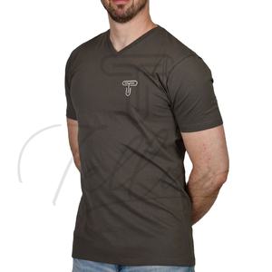 High Quality <b>Men</b> <b>Extra</b> <b>Long</b> Slim V-Neck <b>T</b>-<b>Shirt</b> Best Selling <b>T</b>-<b>Shirt</b> for <b>Men</b> Solid Color <b>Extra</b> <b>Long</b> Slim V-Neck <b>T</b>-<b>Shirt</b> - Product Image 4