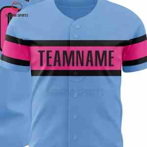 Maillots de baseball personnalisés respirants et de softball en gros avec sublimation, maillots de baseball vierges et t-shirts – Vente chaude - Product Image 4