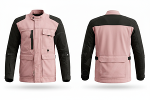 100% High Quality Textile Motorcycle Jacket with Multiple Pockets Zipper Closure Durable Weather-Resistant Outerwear Moto Jacket - Product Image 5