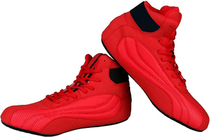 Chaussures de boxe et de lutte professionnelles en cuir véritable de haute qualité, respirantes, antidérapantes, pour hommes, été et hiver, imprimées sur mesure - Product Image 6