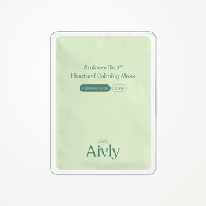 ผลิตภัณฑ์ดูแลผิวหน้าสไตล์เกาหลี K-Beauty Eibeulri Amino Effect Heartleaf Soothing Mask ผลิตในเกาหลี 5 ชิ้น สำหรับผิวหน้า - Product Image 1