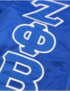 Zeta Phi Beta Royal Blue Bomber <b>Jacket</b> Women Custom Greek Life Sorority <b>Jacket</b> Embroidered Logo Windproof Premium Quality Street - Product Image 4