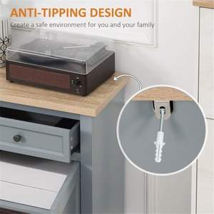 Armoire de cuisine gris foncé - Product Image 5