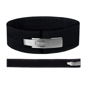 Lever <b>Belt</b> Non-Slip Adjustable 13mm Thickness for Gym Weightlifting Training Cowhide Back Support Powerlifting Waterproof - Product Image 2