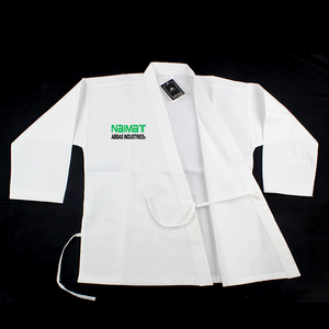 Kimono de Jiu-Jitsu en coton épais unisexe, tenue d'entraînement de grappling avec pantalon en tissu Ripstop, équipement professionnel - Product Image 3
