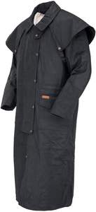 Manteau d'équitation imperméable doublé en polaire sherpa à séchage rapide pour cheval, avec capuche chaude et robe de change intégrée - Product Image 3