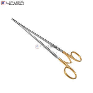 ที่จับเข็มผ่าตัดสแตนเลสขนาด 9 นิ้ว 23 ซม. ยี่ห้อ Tc Diethrich แบบปากตรง ด้ามจับแบบวงแหวน ล็อคด้วยมือ MOL - Product Image 6