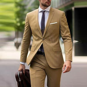 Costume homme premium, coupe ajustée, design classique, avec veste et pantalon, pour événements et réunions - Product Image 4