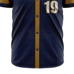 Vêtements de sport personnalisés, uniforme de baseball respirant, vêtements d'équipe, nouvelle arrivée, haute qualité - Product Image 5