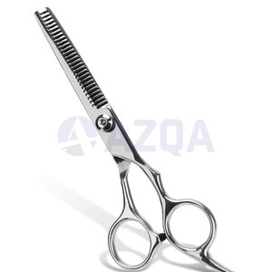 Tijeras Profesionales de Acero Inoxidable para Adelgazar el Cabello, de Doble Cara, con 30 Dientes, Cuchillas Afiladas, Tornillo Ajustable y Reposa Dedos - Product Image 2
