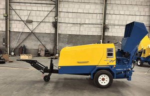 <span class=keywords><strong>Pompe</strong></span> à mortier haute pression pour sols : Convoyeur pneumatique diesel pour projets de chauffage par le sol et de pose de ciment-sable - Product Image 6