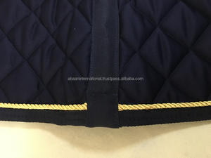 แผ่นรองอานม้าทรงทันสมัยปี 2025 ทำจากโพลีเอสเตอร์ สี/ขนาดปรับแต่งได้ สำหรับกีฬาขี่ม้า ผลิตในอินเดีย - Product Image 2