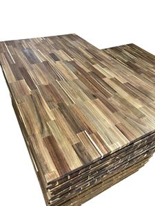 Tablero articulado de dedo de madera de acacia de tamaño personalizado, acabado de aceite multicolor, encimera laminada de alta calidad para uso en la cocina - Product Image 5