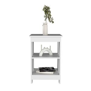 Tavolo Console Bianco Rossville per Soggiorno, Elegante Tavolino d'Appoggio per Arredamento Casa - Product Image 2