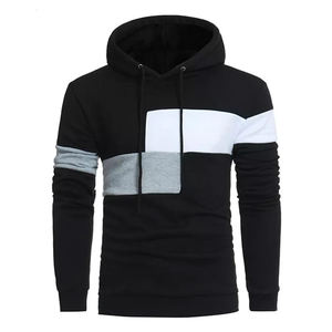 Sudadera con Capucha Bordada de Invierno para Hombre, Estilo Urbano, Mezcla de Algodón Suave, Personalizable, de Fábrica con Marca Privada - Product Image 1
