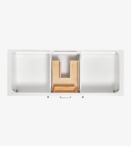 Gabinete de Baño Rebekah de 55 Pulgadas con Lavabo Individual, Solo Gabinete, 3 Opciones de Acabado, Venta al Por Mayor, Fábrica en Vietnam - Product Image 5