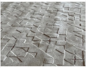 Alfombras de Lana 100% de Primera Calidad, Hechas a Mano, Diseño Moderno, Alfombras de Lujo Afelpadas, de Pelo Corto, Resistentes a las Manchas, para Dormitorio - Product Image 5