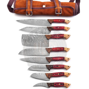 Online Sale Best Price Damascus Kitchen <b>Knife</b> <b>Set</b> Made In Pakistan Damascus Kitchen <b>Knife</b> <b>Set</b> - Product Image 1