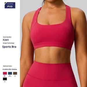 ACTIVE ENTERPRISES Soutien-gorge de sport et de yoga pour femme, grande taille, sexy, en dentelle, sans couture, à maintien élevé, confortable, respirant, écologique, élégant - Product Image 5