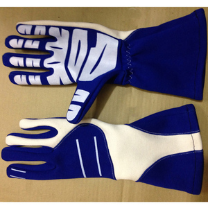 Guantes de Carreras de Invierno, Completos, Azules y Blancos con Paneles, Antideslizantes, Cierre de Gancho y Bucle, Impermeables, Ligeros, Unisex, para Actividades al Aire Libre - Product Image 3