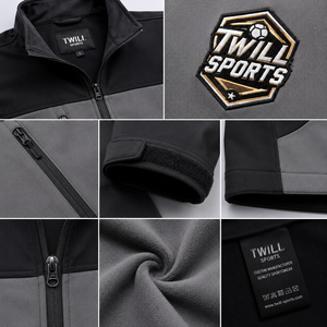 Men's Outdoor Casual <b>Jacket</b> Waterproof Thicken Softshell Hooded <b>Jacket</b> Hiking Winter Windbreaker Outdoor Softshell <b>Jacket</b> - Product Image 4