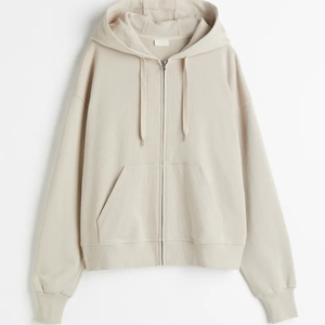 Sudadera con capucha corta informal para mujer, de color liso o estampada, anti-bolitas, de invierno, con bolsillos bordados delanteros y manga larga de punto. - Product Image 3