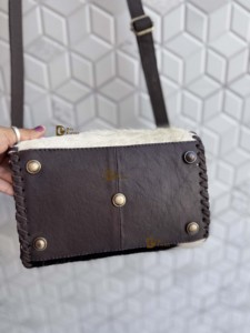Nouveau Sac Bandoulière Classique en Cuir de Vachette 2026 avec Fermeture Éclair, Petite Taille, Tendance, pour Femme, Utilisation Quotidienne - Product Image 4