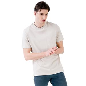 T-shirt classique à col rond pour homme, coton premium, manches courtes, uni, décontracté, t-shirt léger en coton pour homme - Product Image 2