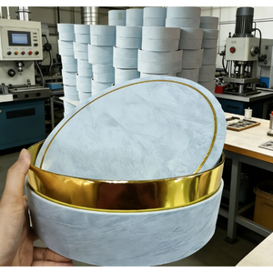 Caja Cilíndrica de Cartón Grueso, Envase de Tubo de Papel para Cosméticos y Regalos de Navidad, Personalizable - Product Image 3