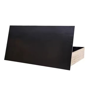 Versatile <b>Black</b> Rubber Core Film Faced Plywood Top Choice for Construction Reusable 10 Times Melamine Supplied Vietnamese - Product Image 2