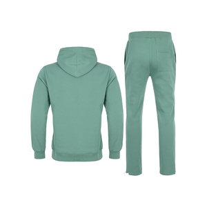 Conjunto Deportivo Casual de Invierno para Hombre, Dos Piezas, Sudadera con Capucha de Forro Polar y Pantalones Deportivos, Secado Rápido, FORTLEO IND - Product Image 3