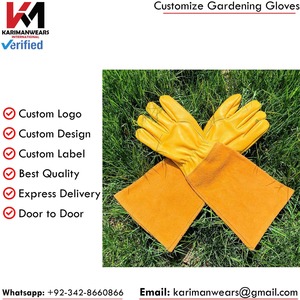 Guantes de Jardinería para Podar Rosas, Protección Contra Espinas, Fabricante OEM, Proveedor Mayorista, Logotipo Personalizado, Directo de Fábrica - Product Image 5