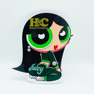 Support magnétique pour extensions de cils en acrylique écologique, design 'Girl' avec motif cœur, de qualité supérieure, couleur personnalisable - Product Image 5