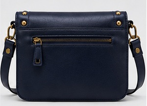Sac bandoulière de luxe vintage bohème en cuir à rivets pour femme, sac à main de créateur à sangle unique, sac messager de voyage tendance - Product Image 5