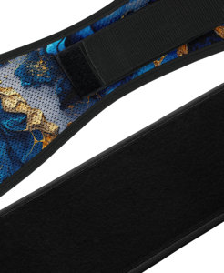 Ceinture de soutien lombaire Euro Skt Co. réglable et respirante avec fermeture à boucle pour la musculation et l'entraînement en force, unisexe, motif camouflage bleu - Product Image 5