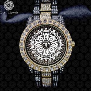 Reloj de Lujo para Hombre Charm Jewells, de Acero Inoxidable, Esfera de 43 mm, Correa de Acero Inoxidable, Movimiento Mecánico, Caja Poligonal, Resistente al Agua 10 Bar - Product Image 2