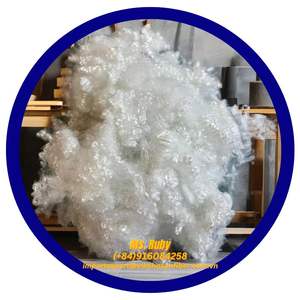 Tissu non tissé 3D HCS en fibres courtes 100 % polyester recyclable de qualité GRS pour jouets tissés, haute résistance à la chaleur, fabriqué au Vietnam - Product Image 2