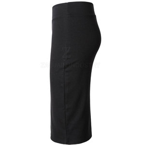 Jupe crayon slim fit pour femme, jupe midi élégante, taille haute, tissu extensible, pour le bureau, les affaires et les occasions décontractées - Product Image 4