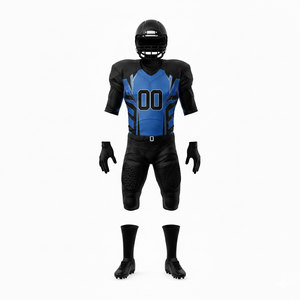 เสื้อเจอร์ซีย์ทีมอเมริกันฟุตบอลเสื้อออกกำลังกายระบายอากาศมีความชื้น - Product Image 4