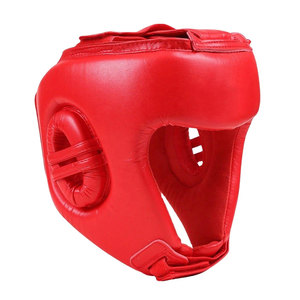 Protector de Cabeza para Artes Marciales, Casco de Boxeo, Protector de Cabeza de Cuero para Entrenamiento de Boxeo - Product Image 2