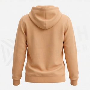เสื้อฮู้ดดี้ผู้ชายปักโลโก้ตามสั่ง สีตามสั่ง แขนยาว ซิป ¼  กระเป๋าจิงโจ้ ผ้าฝ้าย กันลม - Product Image 2