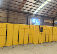 Casier de stockage électronique personnalisable pour la location de bagages, paiement en espèces, pièces de monnaie, carte de crédit pour casier de stockage électronique intelligent