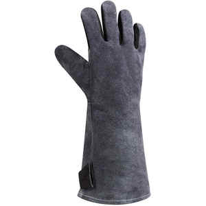 Gants de travail industriels d'extérieur à manches longues pour soudage TIG, en cuir de vachette anti-chaleur, prix de gros, pour soudeurs - Product Image 3